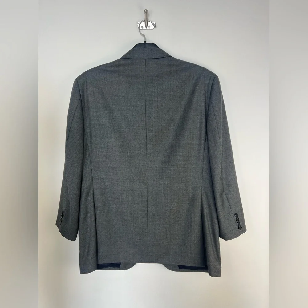 J.Crew Ludlow‎ Blazer – Size 44R Super 150s Wool – Loro Piana Gray Micro Check